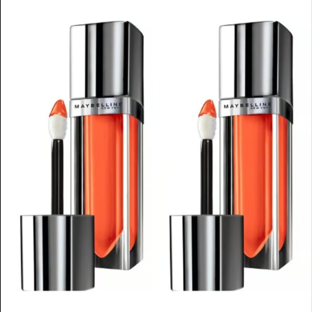 Pack of 2 Maybelline The Elixir Liquid Lipstick "015" Mandarin Rapture